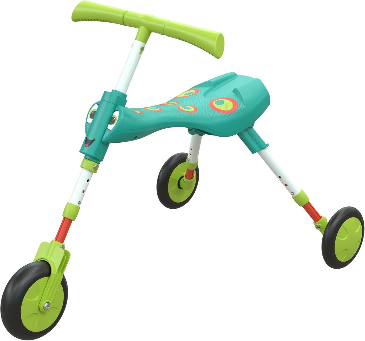 Opvouwbare driewieler voor kinderen van 2 tot 4 jaar met stuurantennes, groeit met je kind mee om balans en coördinatie te ontwikkelen, XL-wielen voor leuke off-road avonturen Driewieler kopen online