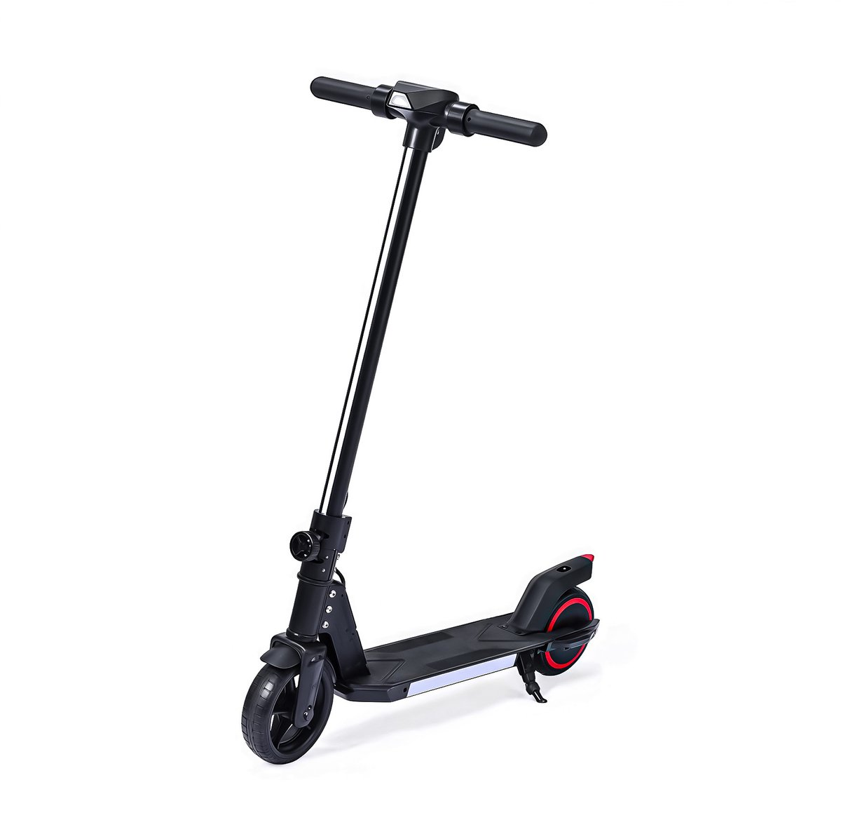 oryxearth elektrische step kind zwart 150w kinder e step met led display dubbele rem led verlichting en ipx4 waterbestendig opvouwbare step voor jongens en meisjes 6 12 jaar