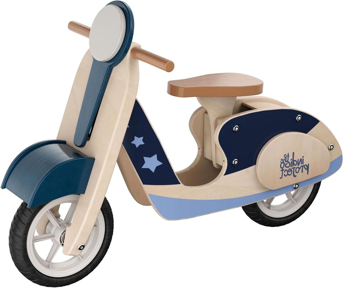 Pedagogische driewieler - Loopfiets kinderen - Motorische ontwikkeling - Montessori methode - 715 cm - Houtkleur Driewieler kopen online