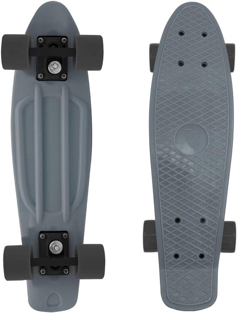 Penny Skateboard - Mini Cruiser Skateboard - Stad Verkenning - 7-Laags Dek - 55 x 14.5 cm - Meerkleurig Skateonderdeel kopen online