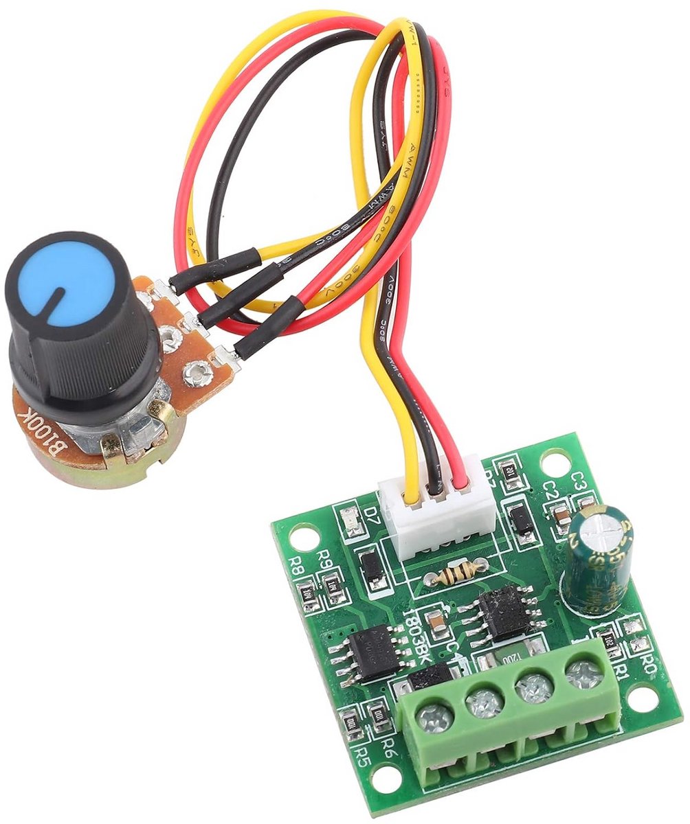 pwm dc motor controller laagspanning 1 8v tot 15v 2a snelheidsregelaar