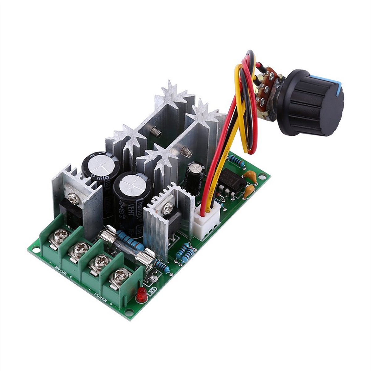 pwm motor snelheidsregelaar 20a dc 10 60v hoog vermogen module