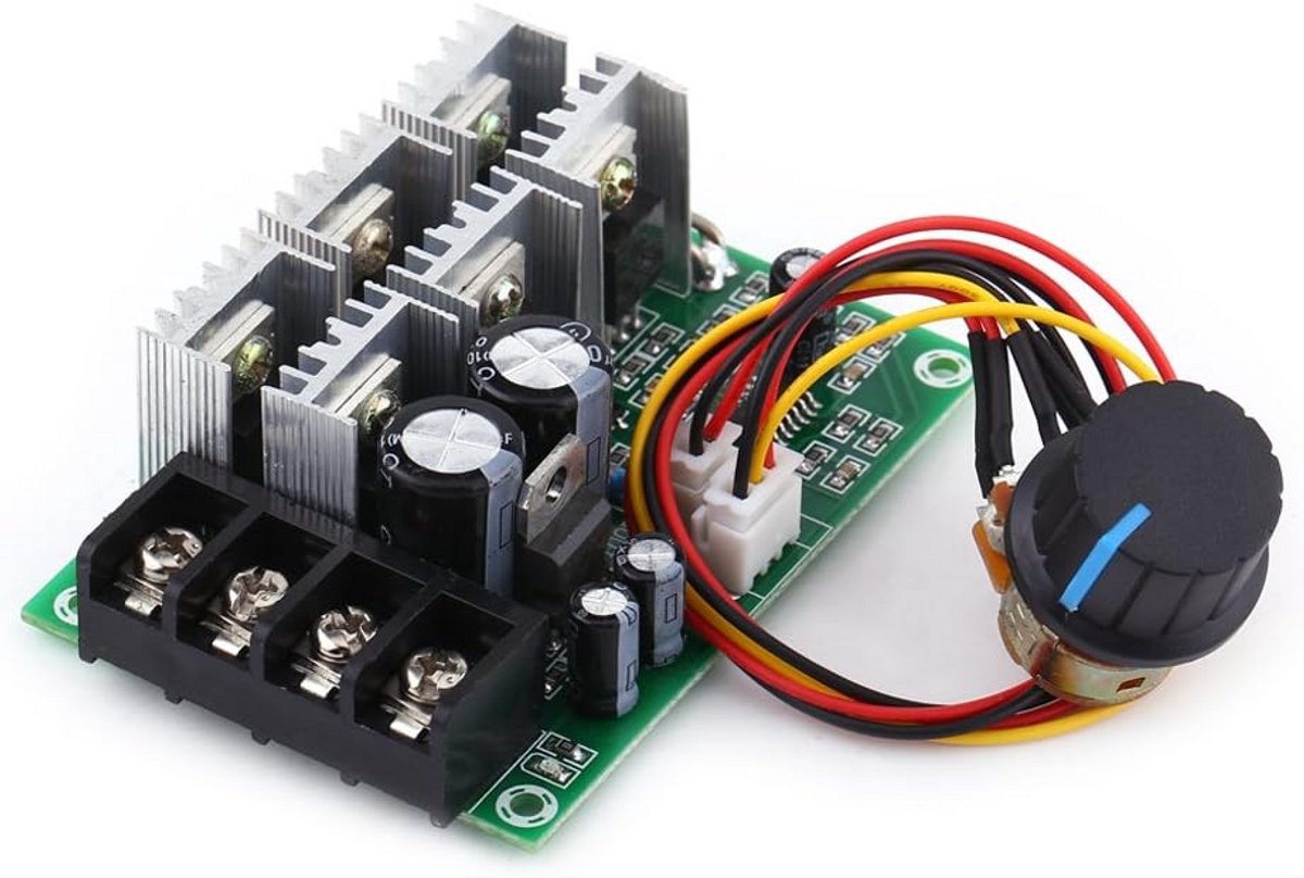 PWM Snelheidsregelaar voor DC Motor 10-50V 30A met Slow Start en Beveiliging Loopmotor kopen online