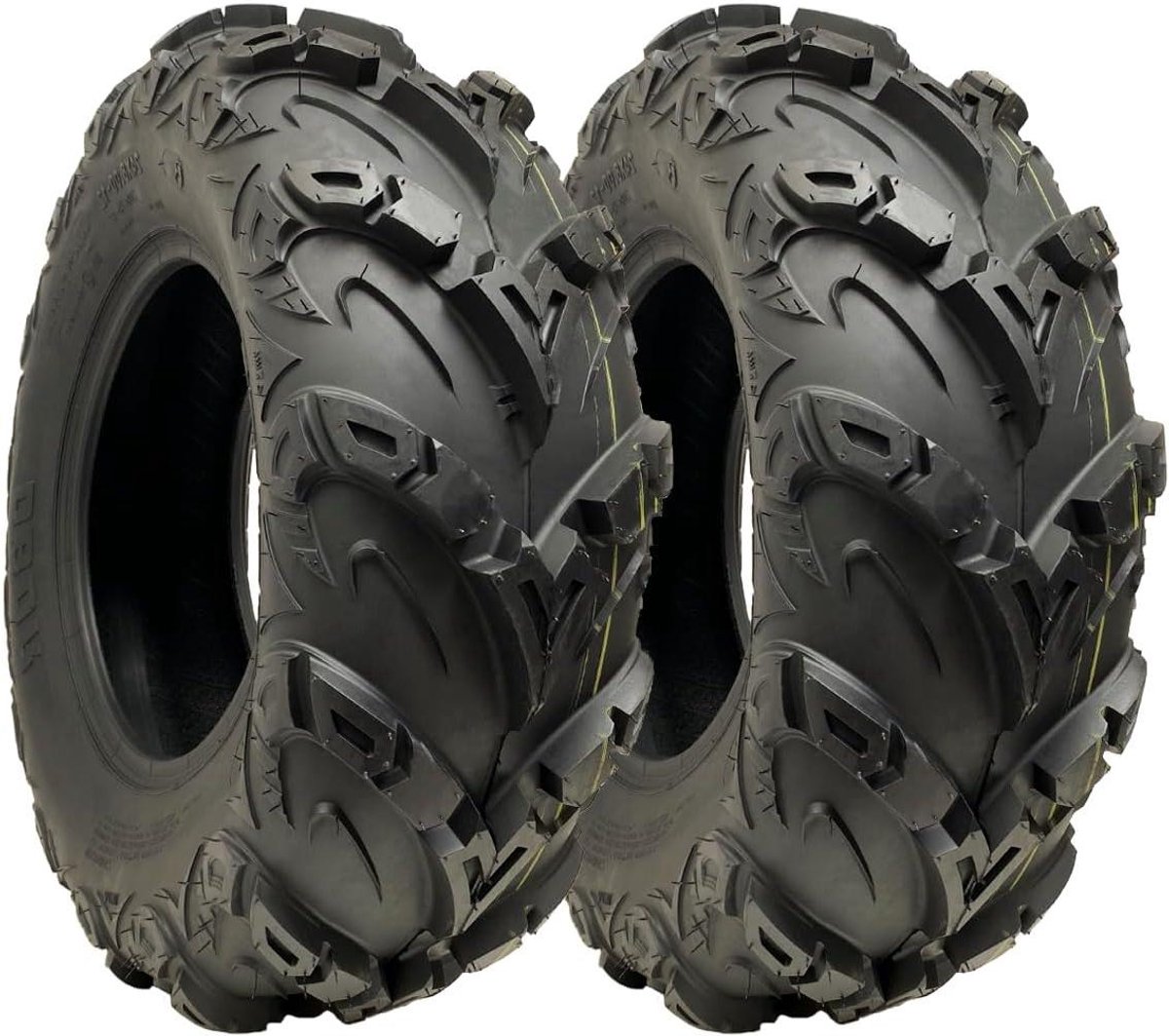 Quad Banden Set - ATV Banden - Off-road Rijden - Weglegaal E-gemarkeerd - 24x8.00-12 - Zwart Buitenspeelvoertuigaccessoire kopen online
