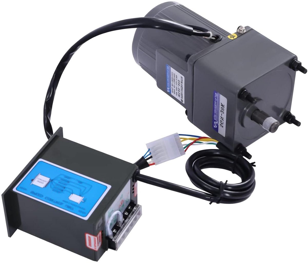 Regelbare Motor - Toerental Motor - Machines Aansturen - Traploos Instelbaar - 40W 220V - Grijs Groen Loopmotor kopen online