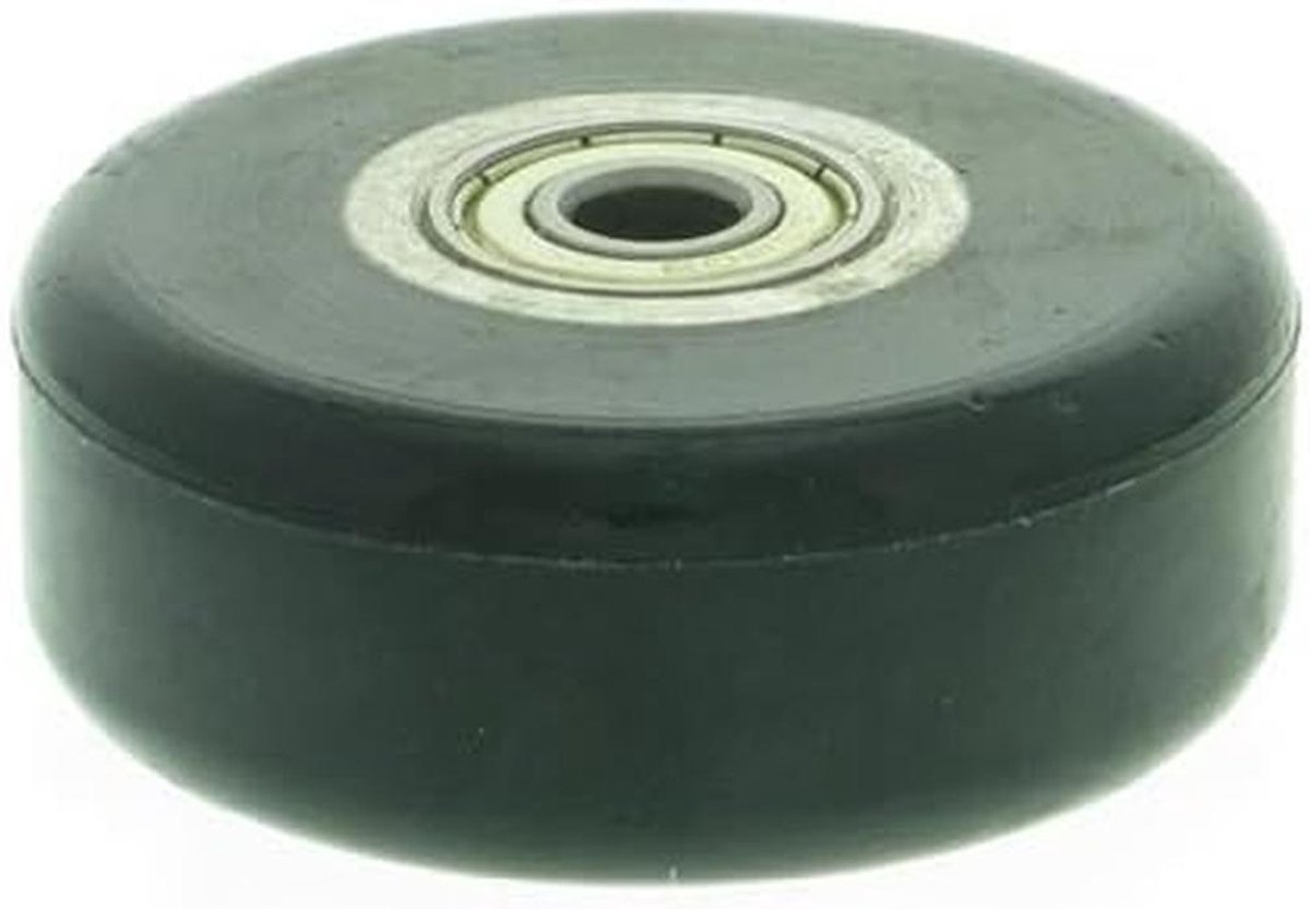 rolschaats onderdeel wiel sport spel standaard maat 10 cm zwart