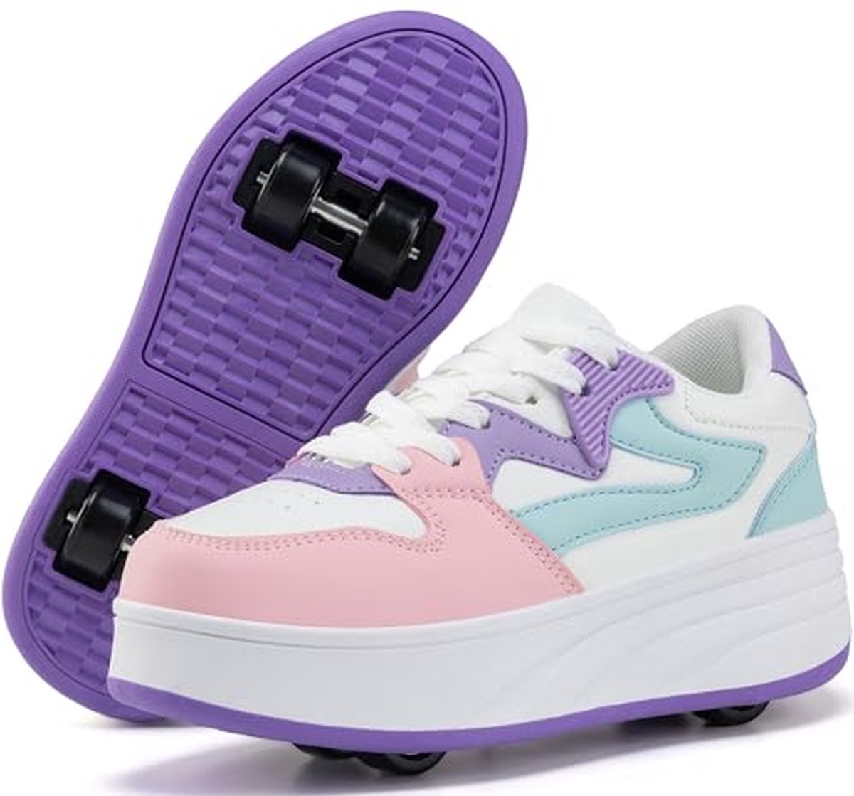 Rolschaats schoenen - Sneakers met wielen - Actief spelen - Afneembare wielen - Kindermaat - Meerdere kleuren Rolschaatsen kopen online