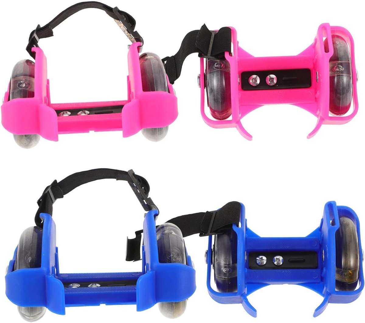 Rolschaatsen Kinderen - Skateschoenen Kind - Buiten Sporten - Met Led-verlichting - 2 Paar - Multi Rolschaatsen kopen online