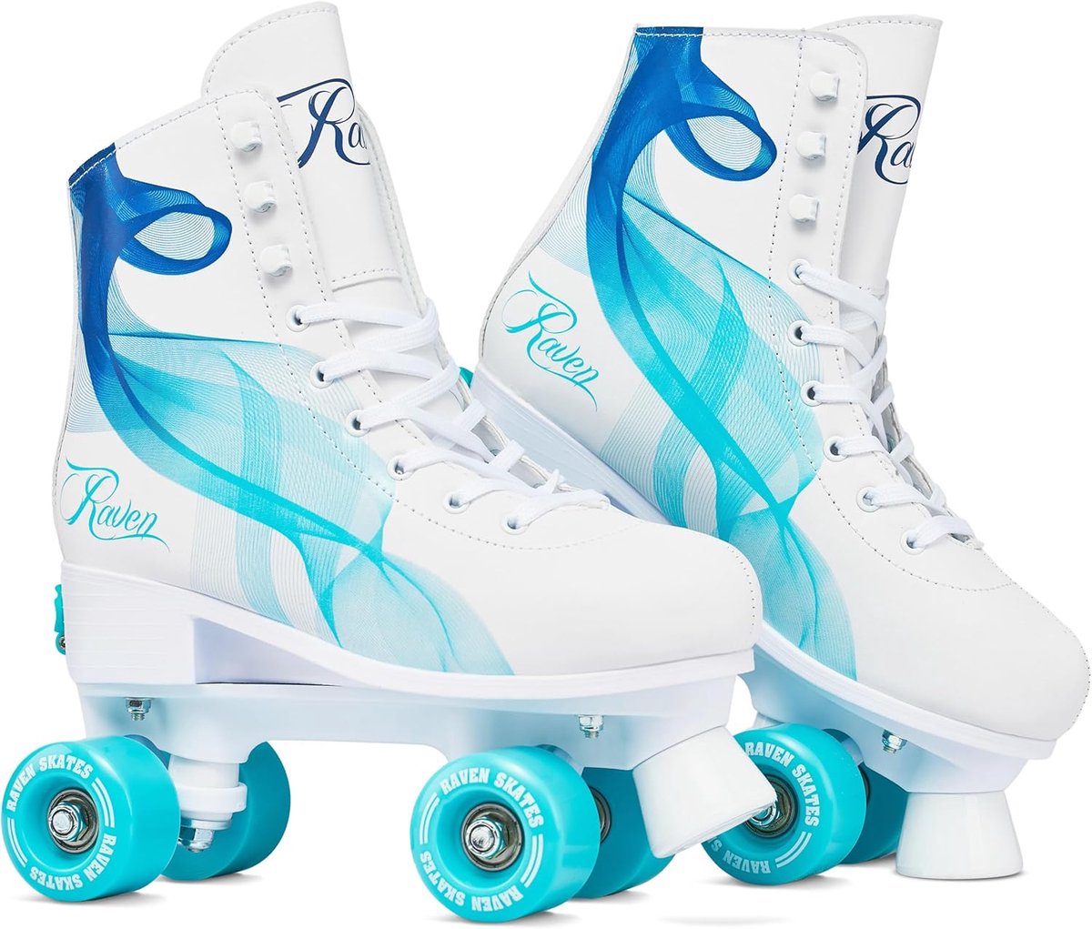 Rolschaatsen - Skeelers - Indoor recreatie - Verstelbare maten - 39-42 - Navy Mint Rolschaatsen kopen online