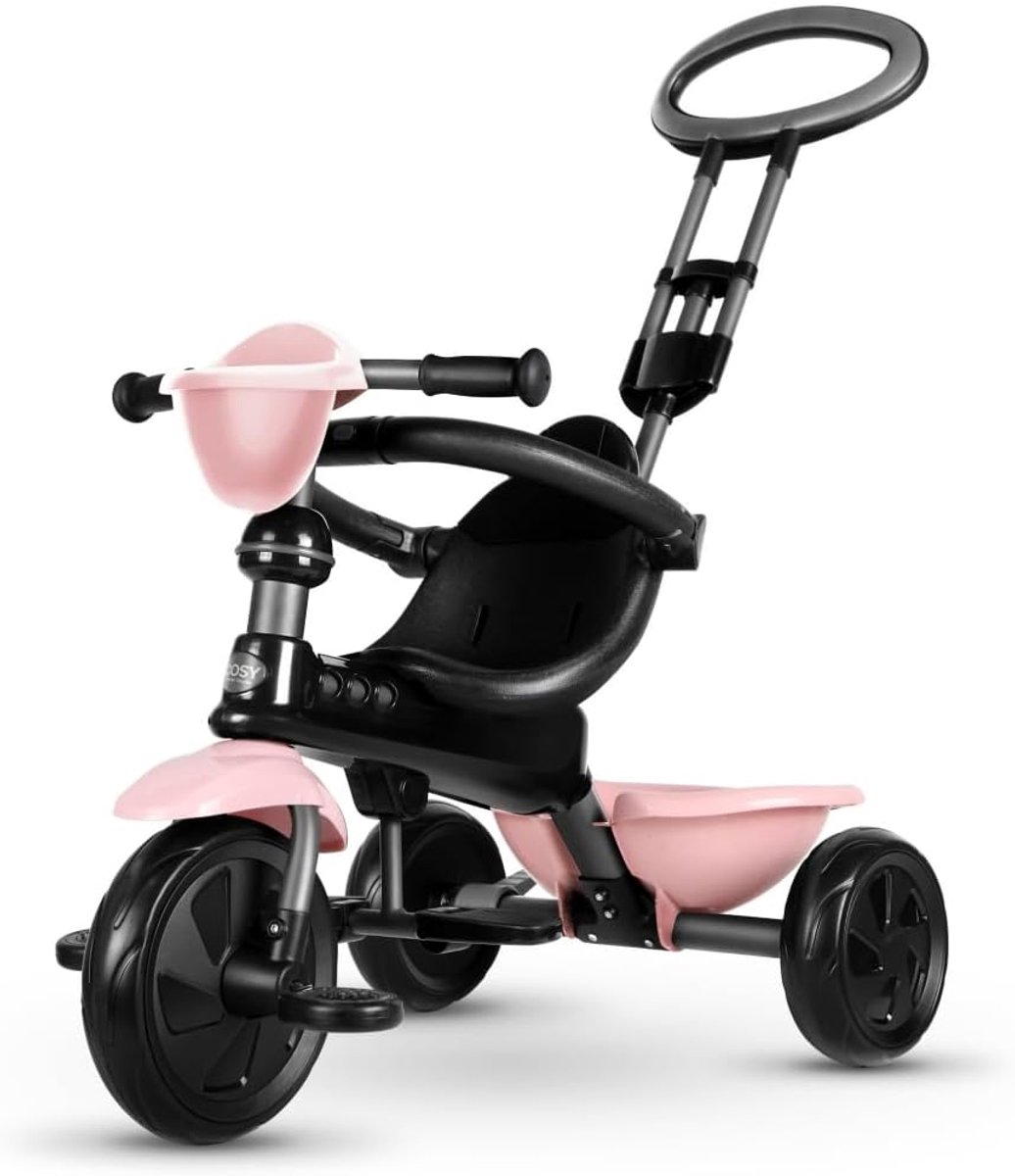Roze Driewieler - Kindertrike - Buiten Spelen - Stevig Frame - Niet Gespecificeerd - Roze Driewieler kopen online