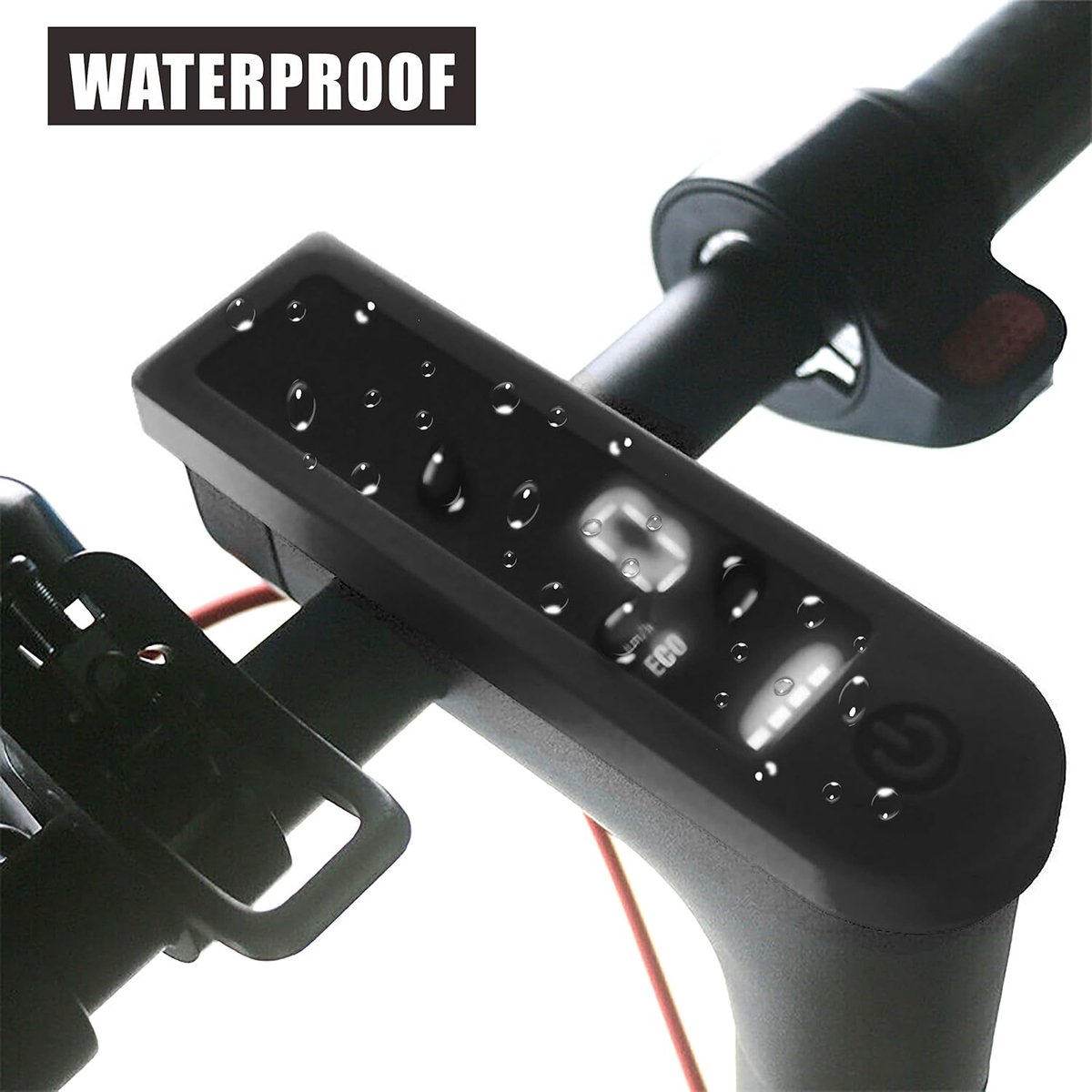 scooter dashboard silicone cover waterproof transparent screen cover compatible with xiaomi 1s m365 pro esa 5000 shopvlot
