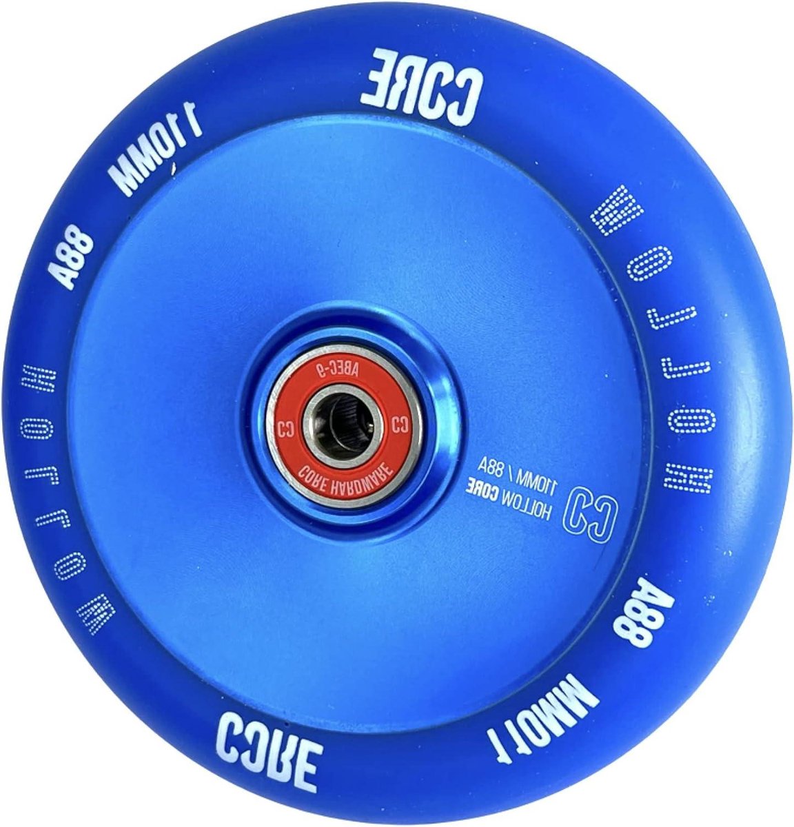 Scooter Wielen - Reserve Onderdelen - Stunt Rijden - Hollowcore Aluminium - 110mm - Blauw Skateonderdeel kopen online