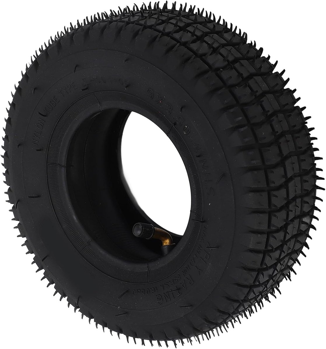 Scootertires 9x3.50 - Rubberband met binnenband - Antislip profiel - Ideaal voor complexe wegen - ShopVlot Autoband kopen online
