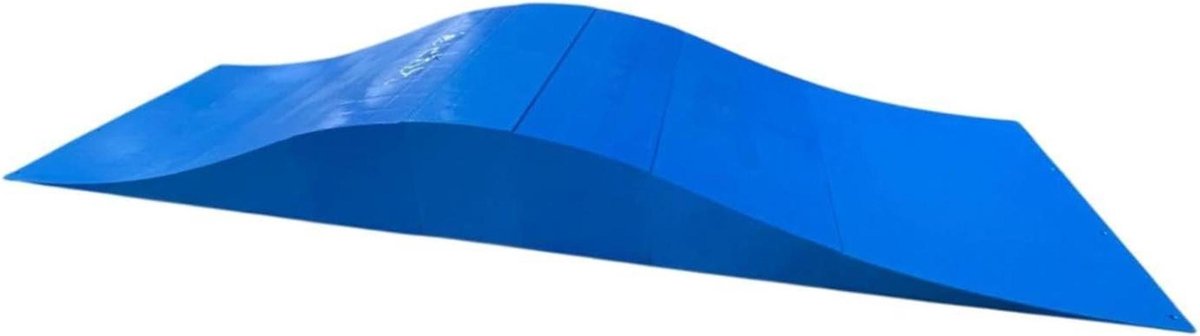 Skate Ramp - Balance Bike Track - Training Kinderen - Wavy Track Design - 1.8m x 0.5m x 0.2m - Rood Skateramp kopen online