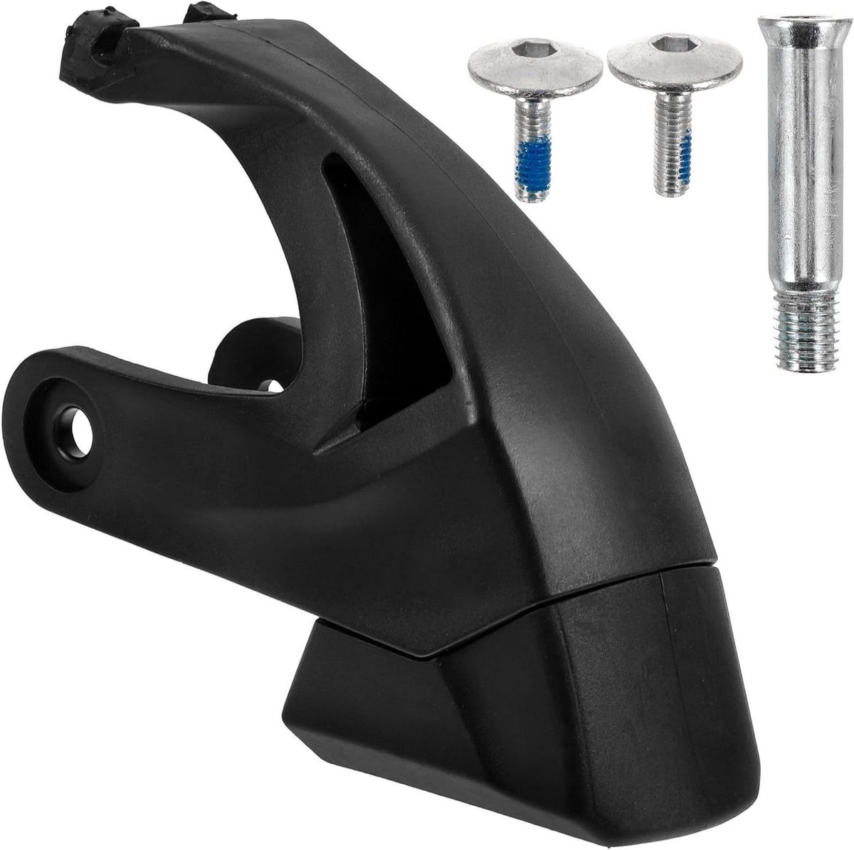 skate remblok rolschaats accessoire veilig remmen antislip rubber 10 5 cm zwart