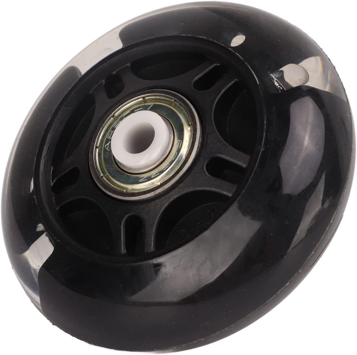 skate wielen inline wielen skeeleren goede schokabsorptie 69mm diameter zwart