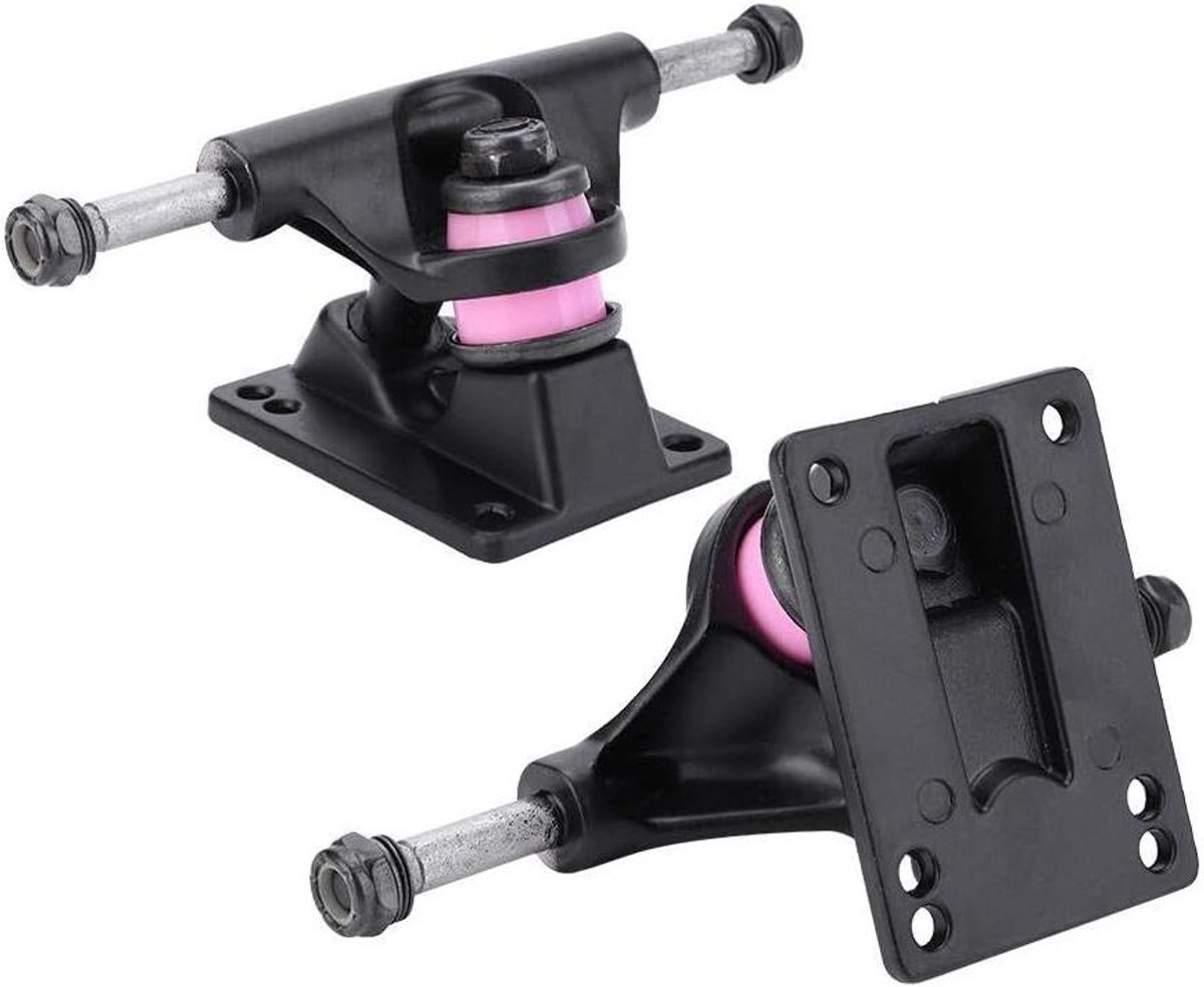 Skateboard Assen - Trucks Set - Skateboarden Onderdelen - 3.25 Inch - 2 Stuks - Zilver Skateonderdeel kopen online