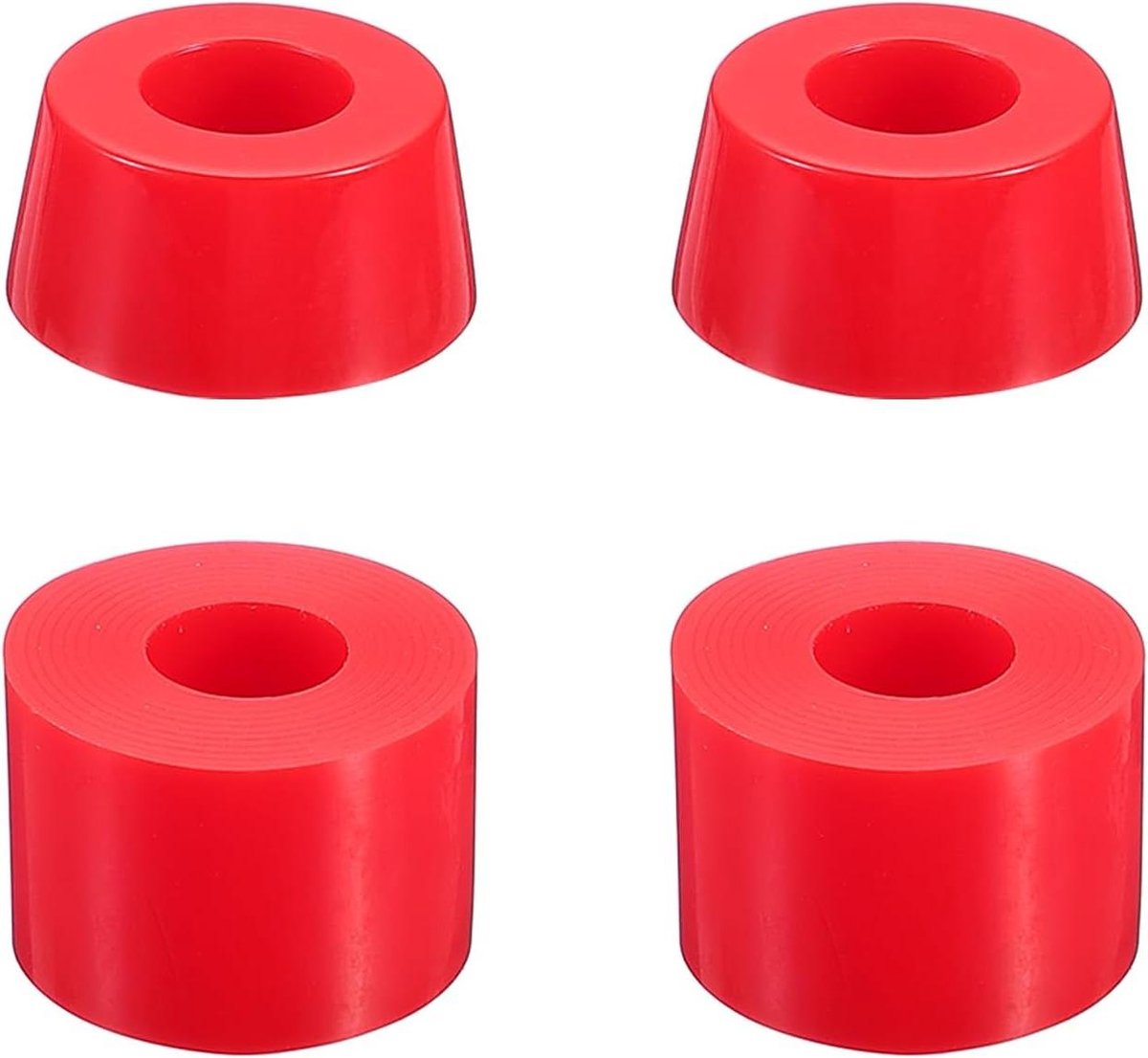 skateboard bussen set longboard truck bussen skateboard onderhoud pu materiaal duurzaam 23 x 16 mm rood