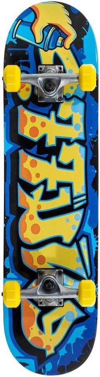skateboard compleet board stunts oefenen 7 lagen esdoorn 775 inch breed geel