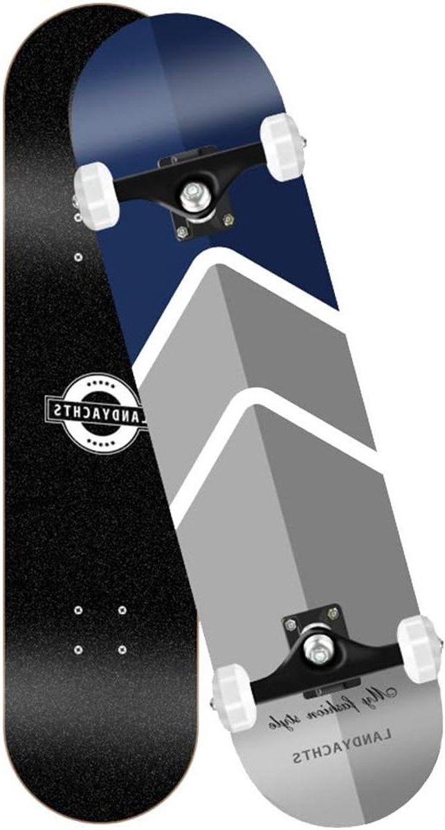Skateboard Compleet - Skate Board - Stunts en Tricks - Dubbele Kicktail - 31 inch - F Skateonderdeel kopen online