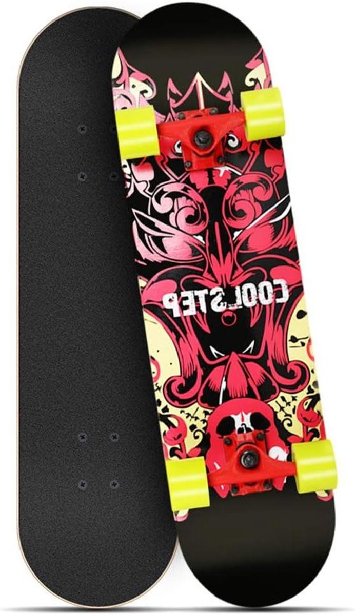 Skateboard - Cruiser Trick - Stunts en Tricks - Dubbel Kick Dek - 31 x 8 inch - I Skateonderdeel kopen online