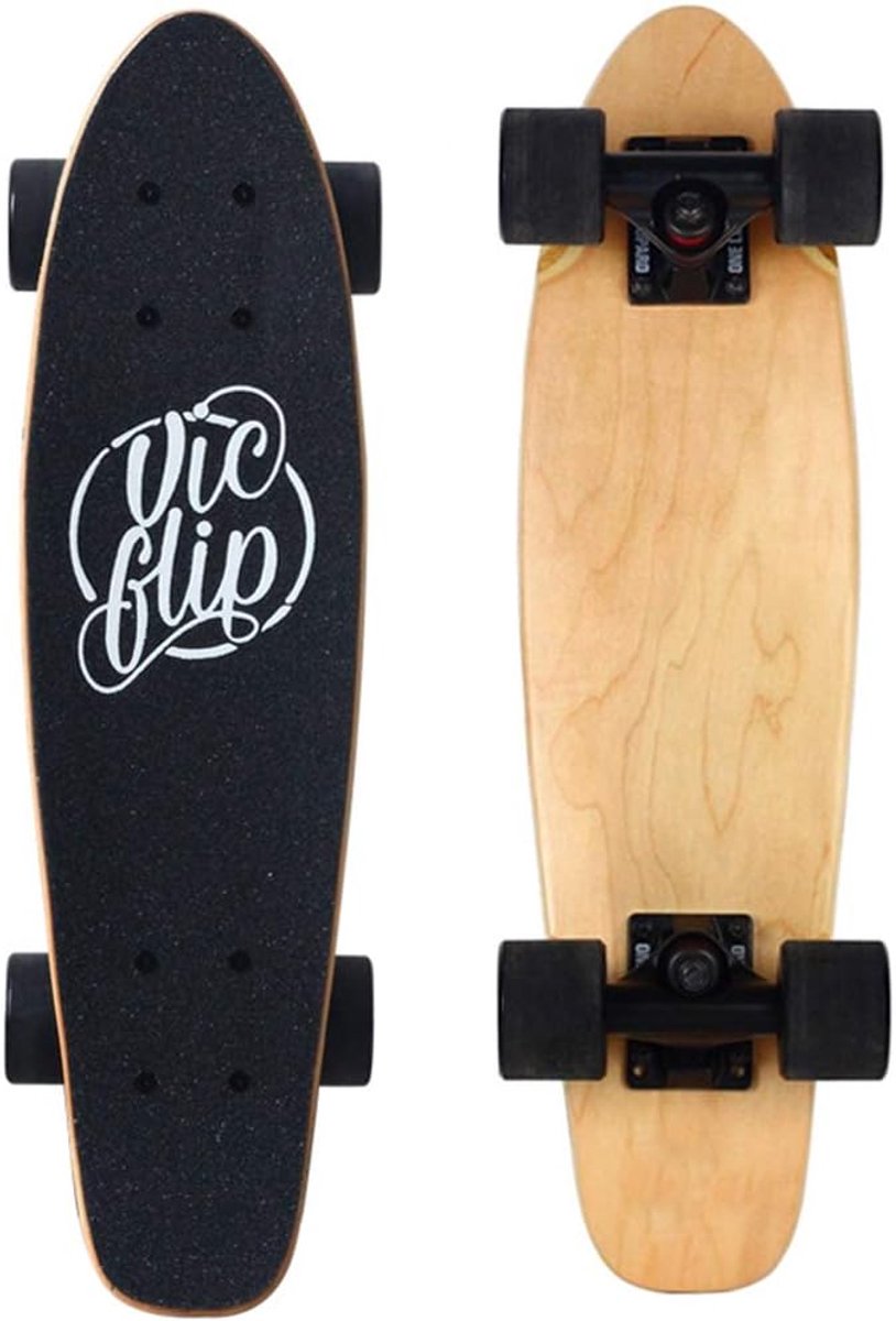 Skateboard Deck - Cruiser Board - Buiten Sporten - 7 Lagen Maple - 22 Inch - Gekleurd Patroon Skateonderdeel kopen online