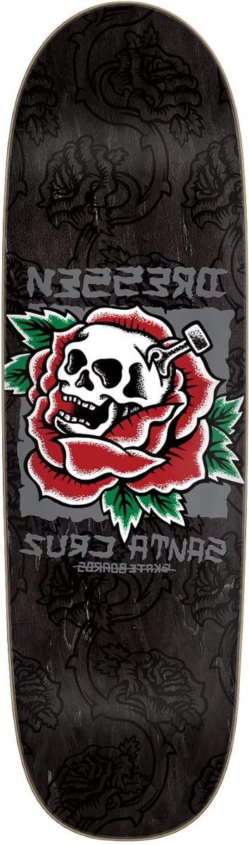 Skateboard Deck - Deck Plank - Skaten - Aangepaste Vorm - 9.25" x 32" - Zwart Skateonderdeel kopen online