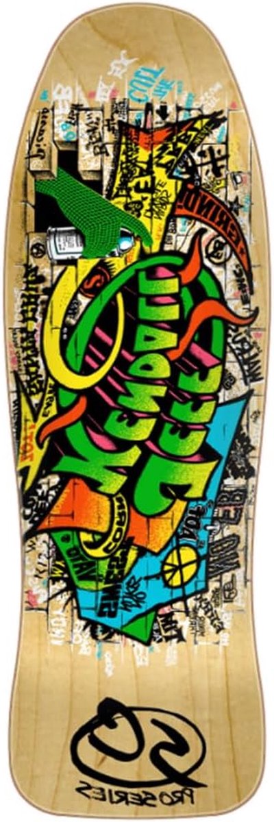 Skateboard Deck - Deck Plank - Street Skaten - Iconische Cruise Missile II Concave - 9.7 x 29 inch Skateonderdeel kopen online