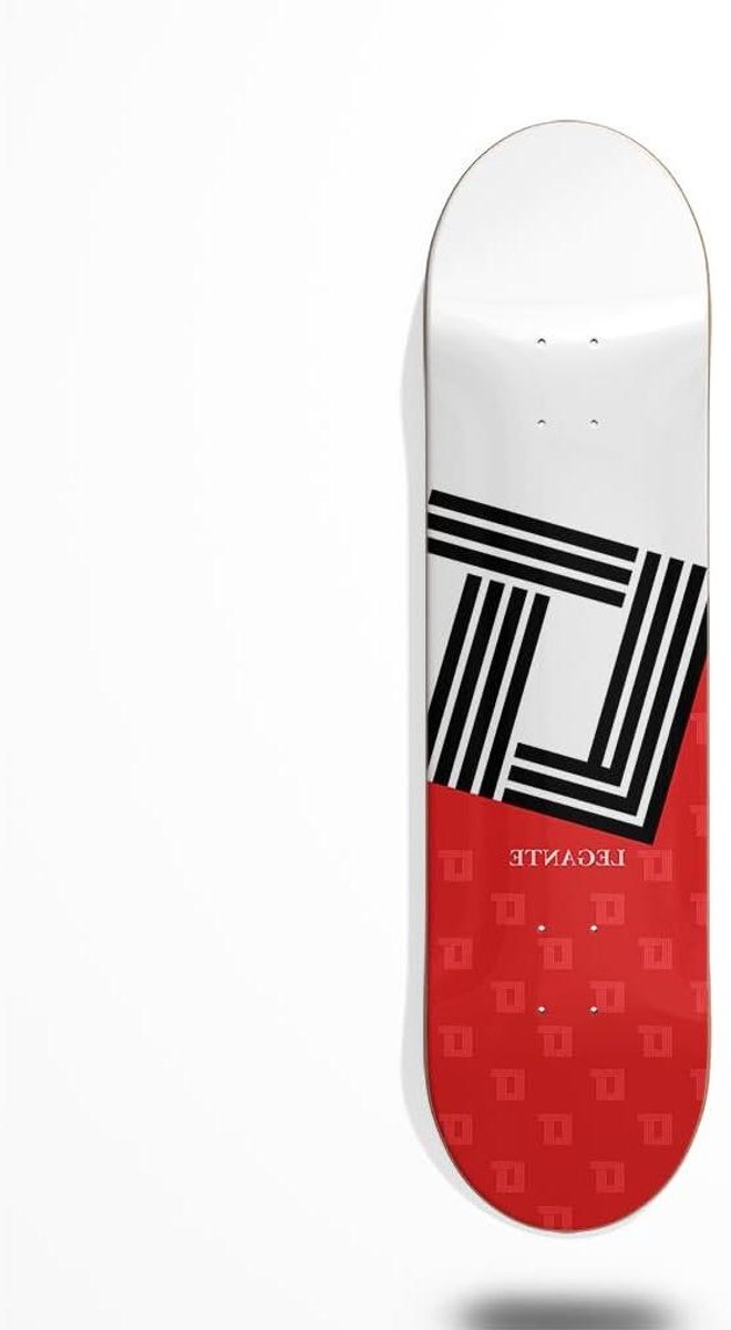 skateboard deck houten plank street skateboarding 7 lagen canadees esdoorn 8 25 inch rood
