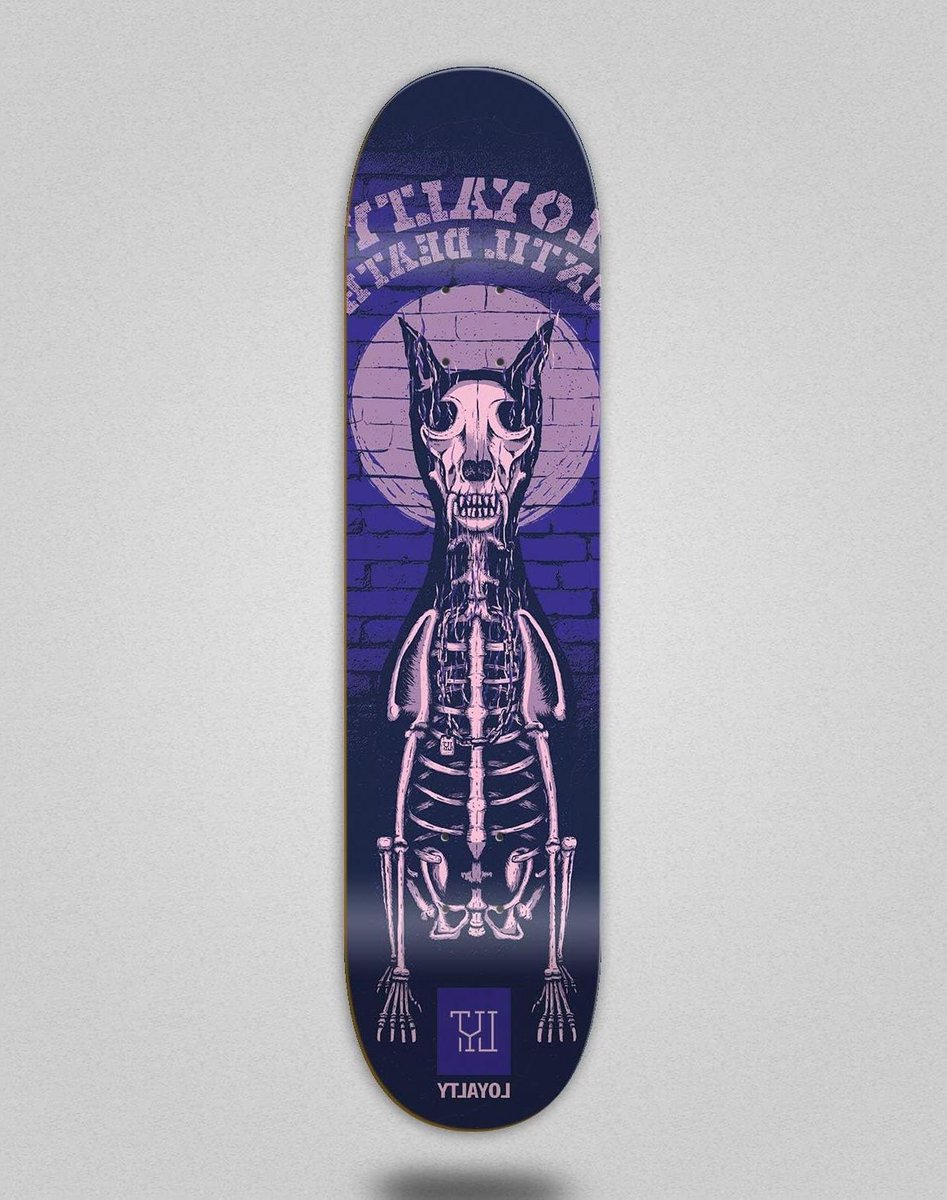 Skateboard Deck - Houten Plank - Street Skateboarding - Duurzaam Esdoornhout - 8.0 inch - Blauw Skateonderdeel kopen online
