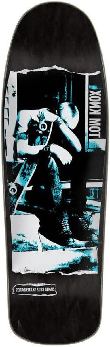 Skateboard Deck - Onderdeel Board - Straat Skaten - Cruz Missile Concave - 9.9 x 31.6 inch - Zwart Skateonderdeel kopen online