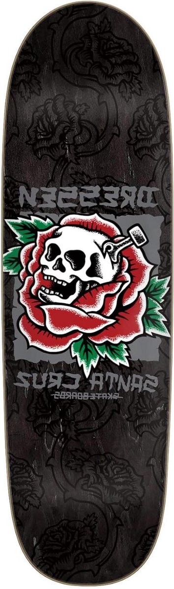 Skateboard Deck - Onderdeel - Street Skaten - 7-laags Esdoorn - 9.25" x 32" - Zwart Skateonderdeel kopen online