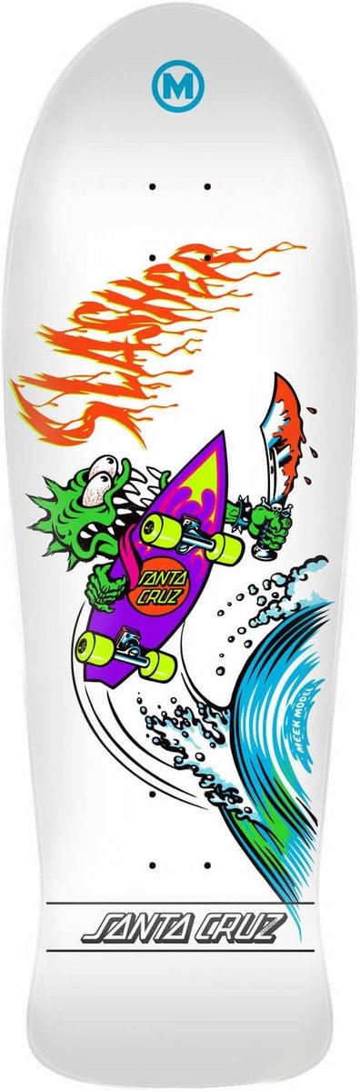 Skateboard Deck - Plank - Street Skateboarding - 7-laags Esdoornhout - 10.1 inch breed - Wit Skateonderdeel kopen online