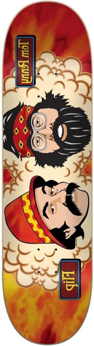 Skateboard Deck - Toms Friends - Street Cruising - Robuust Composiet - 8.0 x 31.5 inch - Veelkleurig Skateonderdeel kopen online