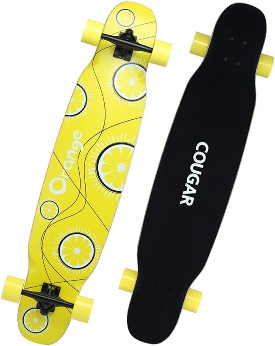 Skateboard Dek - Cruiser Board - Outdoor Rijden - 7-laags Esdoorn Constructie - 39 Inch - Kleur 1 Skateonderdeel kopen online