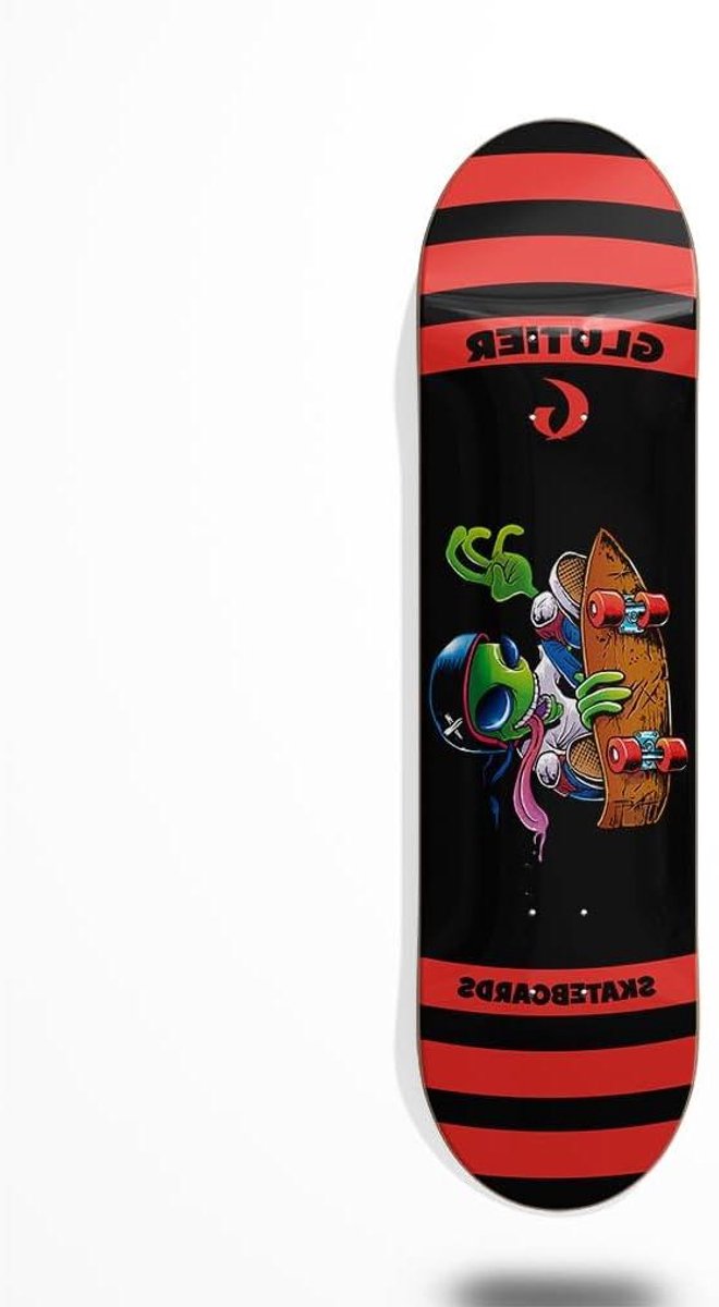 Skateboard Dek - Deck Plank - Street Tricks - Brede Vorm - 85 Inch - Natuurlijk Hout Skateonderdeel kopen online