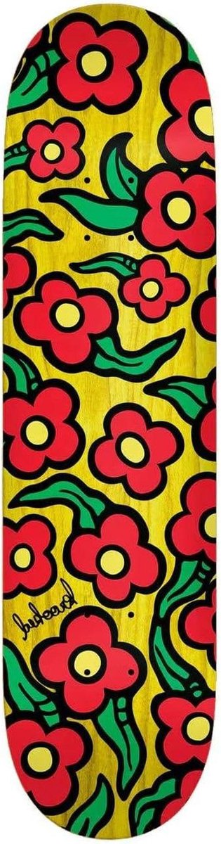 Skateboard Dek - Onderdeel Plank - Straat Skaten - 7-laags Esdoorn - 8.25 x 32 Inch - Bloemenprint Skateonderdeel kopen online