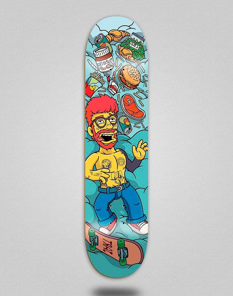 Skateboard Dek - Vervangend Board - Street Skaten - Duurzaam Ontwerp - 3185 Inch - Niet Gespecificeerd Skateonderdeel kopen online