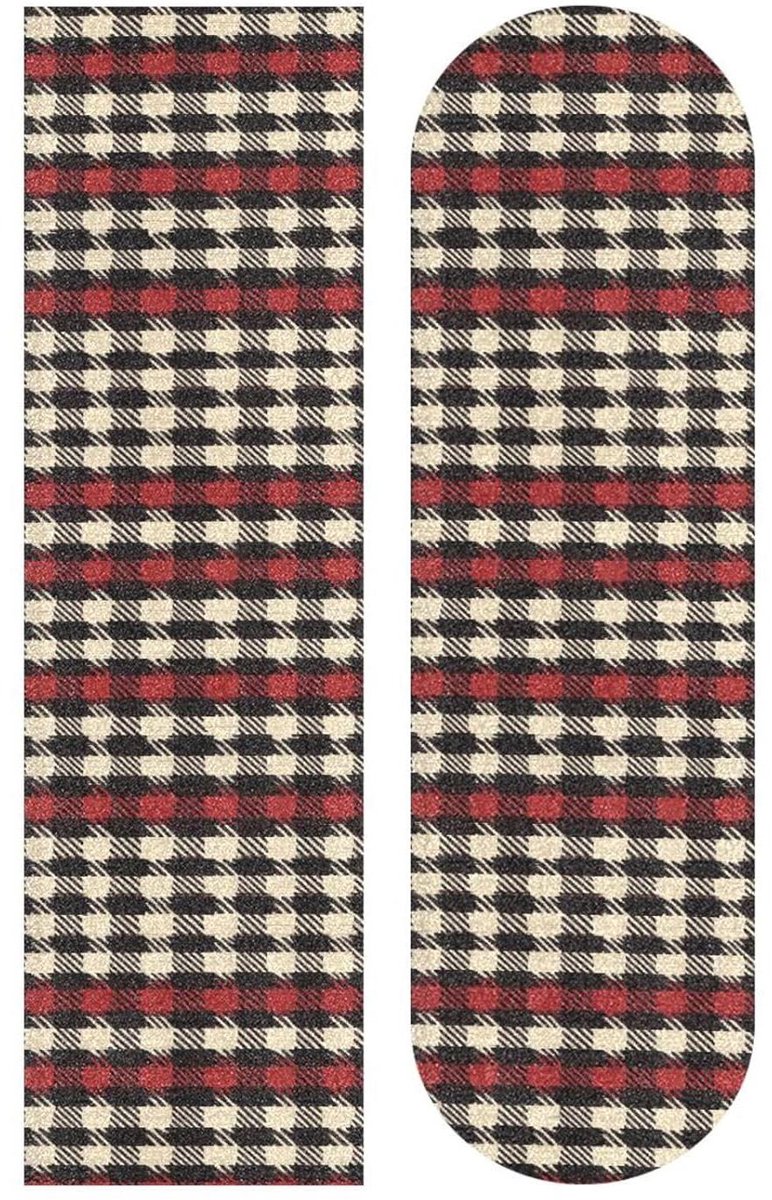 skateboard grip tape antislip dek skateboarden hoge dichtheid zand 44x10 inch visgraat rood