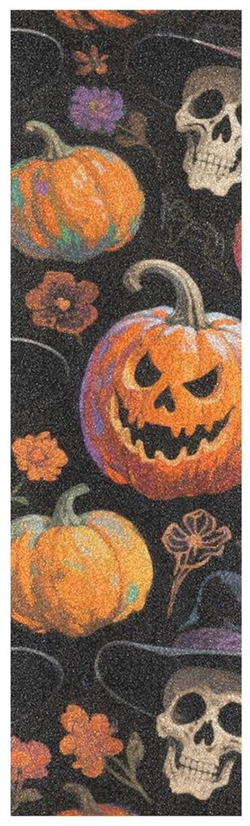 skateboard grip tape scooter tape board grip veilig skaten halloween oranje pompoen 33 x 9 inch