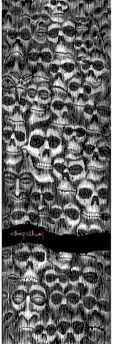 skateboard griptape grip sheet board grip verbeteren klassiek skullz design 10 5 x 33 inch zwart