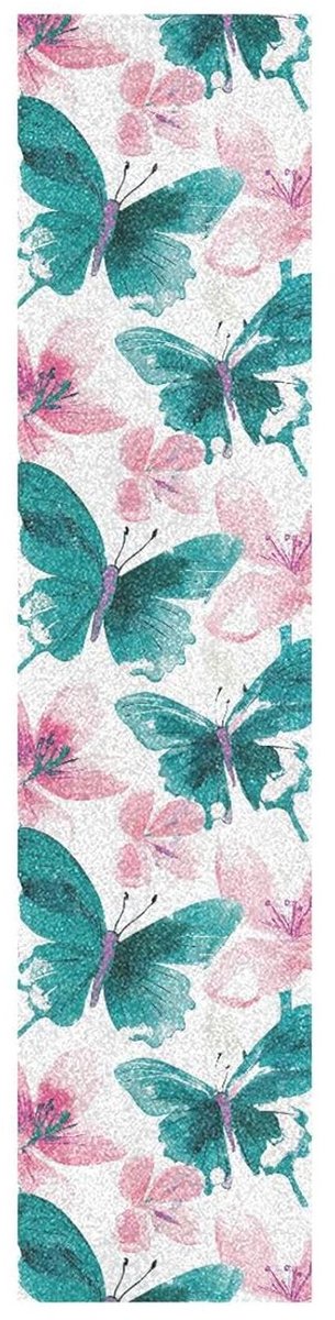 skateboard griptape scooter griptape longboard veilig skaten tie dye bloemen vlinder 831 x 91 inch groen