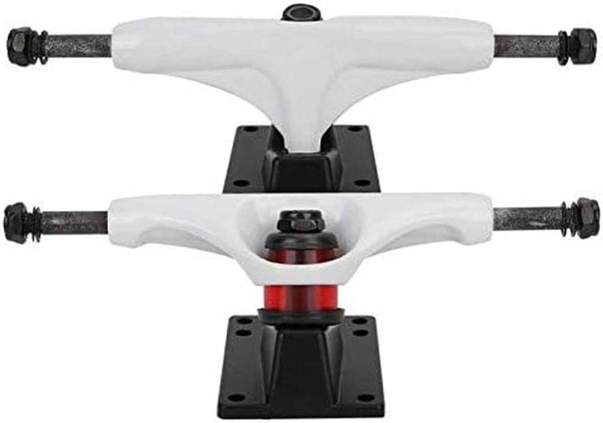 Skateboard Houder - Deck Muurbeugel - Skateboard Opbergen - Aluminium Magnesiumlegering - 4-8 inch - Wit Skateonderdeel kopen online