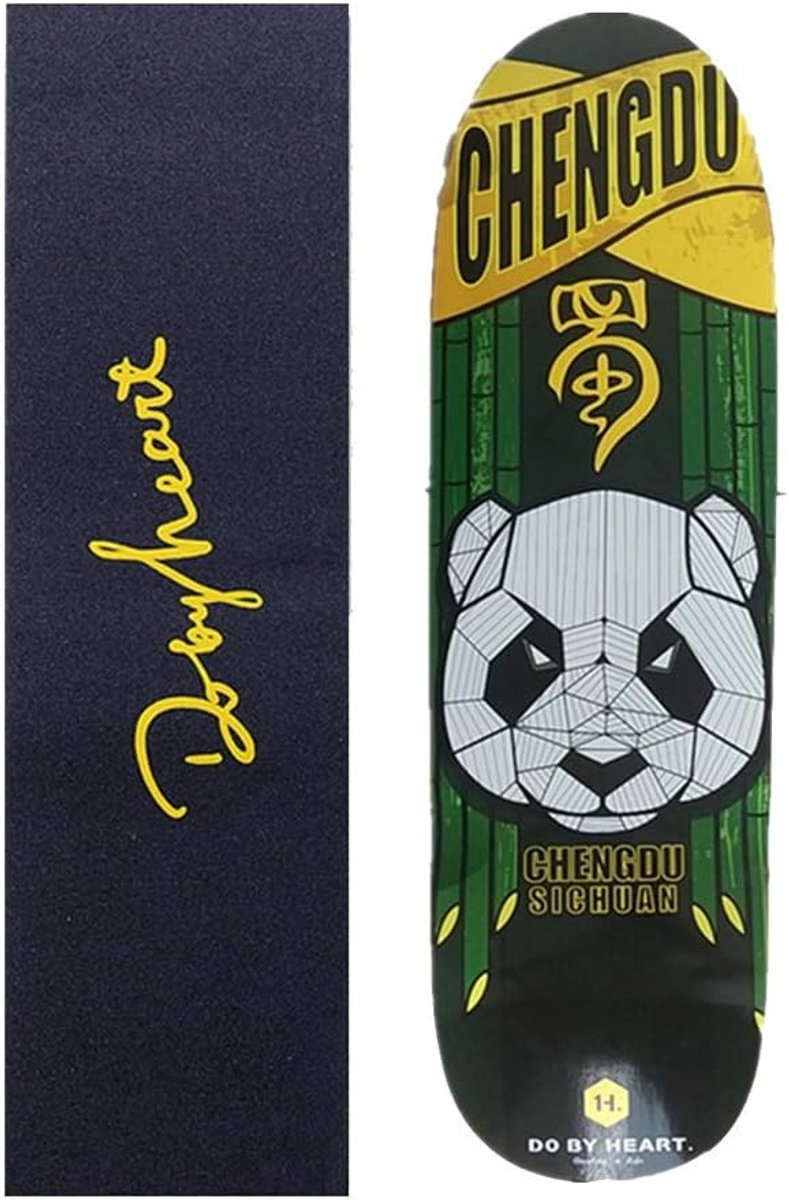 skateboard longboard straat cruisen dubbele kicktail 71 cm niet gespecificeerd