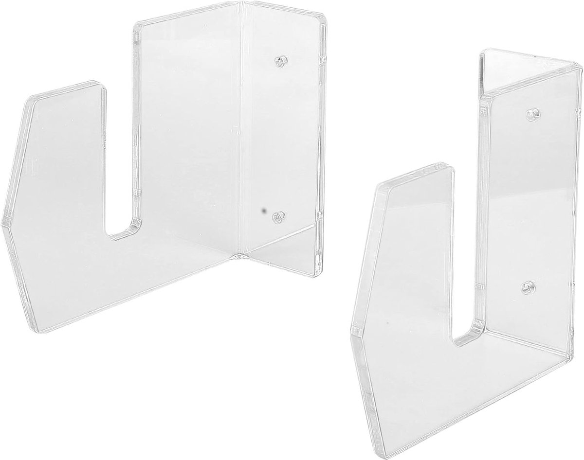 Skateboard Muurbeugel - Skateboard Hanger - Skateboard Opslag - Slijtvast Acryl - 1 Paar - Transparant Skateonderdeel kopen online