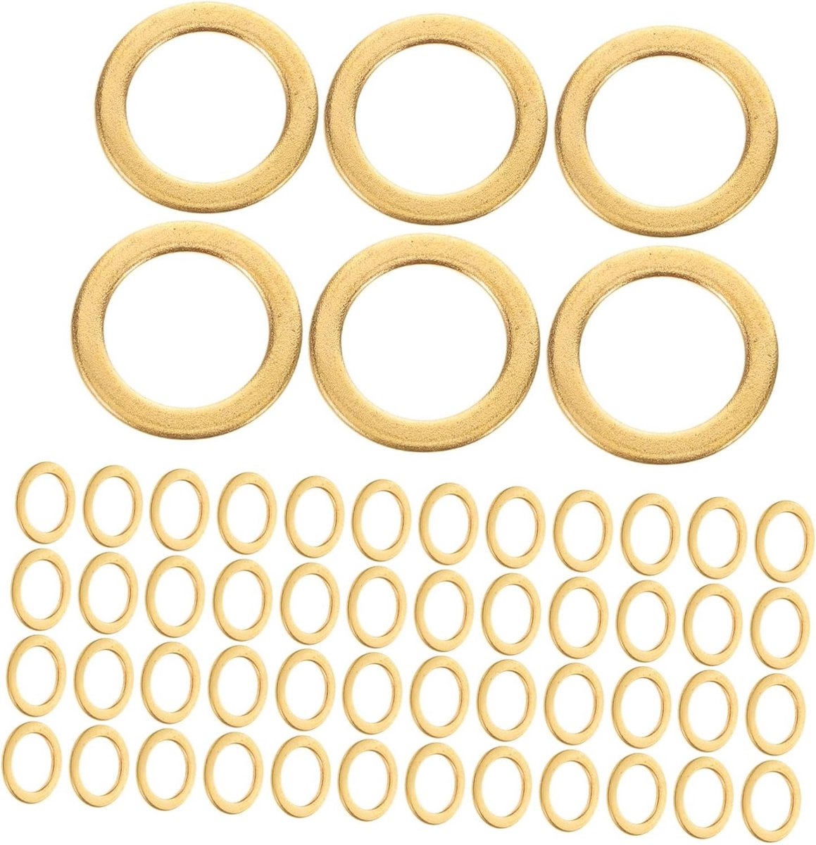 skateboard onderdelen reparatieset pakkingen skateboard onderhoud universele pasvorm 100 stuks goud