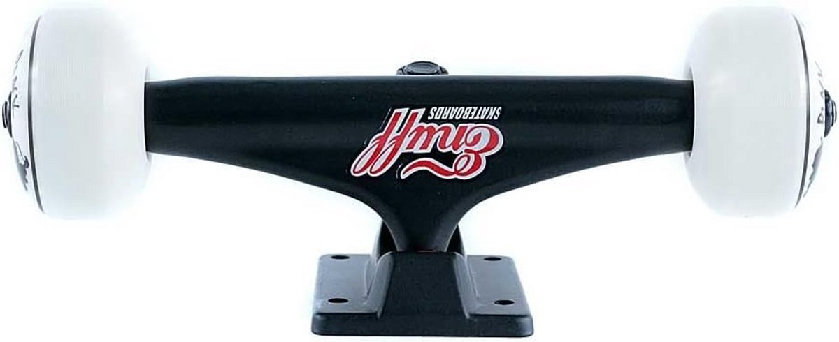 skateboard onderdelen set compleet skateboard kit skateboarden verbeteren voor 8 inch dek 52mm wiel zwart wit