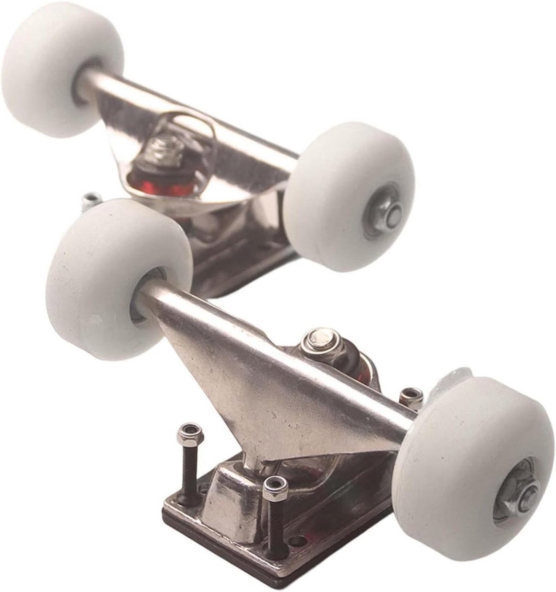 Skateboard onderdelen - Wielen en trucks - Skateboarden - Stille lagers - 52 mm - Zwart Skateonderdeel kopen online