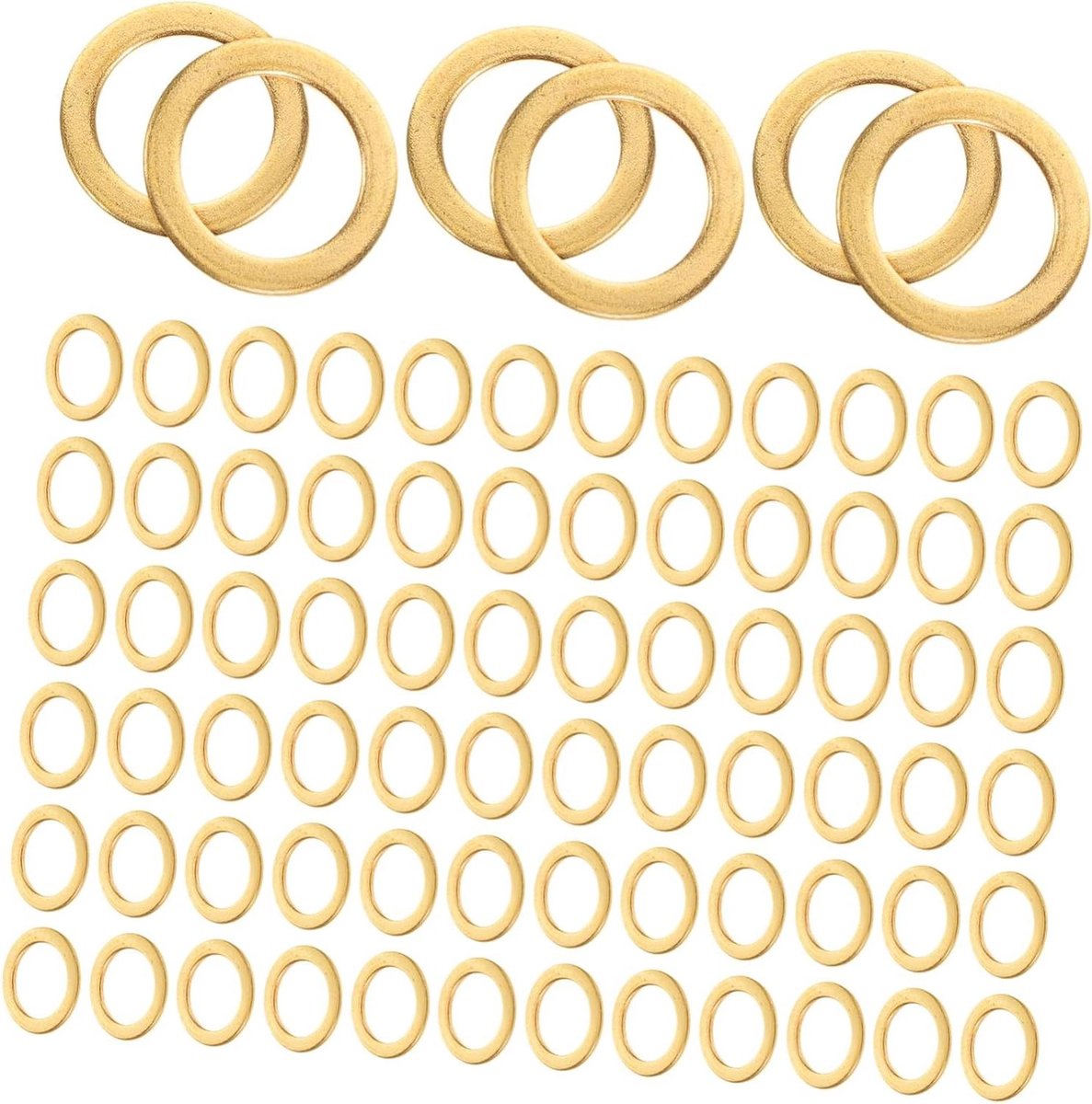 Skateboard Pakking Set - Metalen Ringen - Skateboard Onderhoud - Verbeterde Stabiliteit - 100 Stuks - Goud Skateonderdeel kopen online
