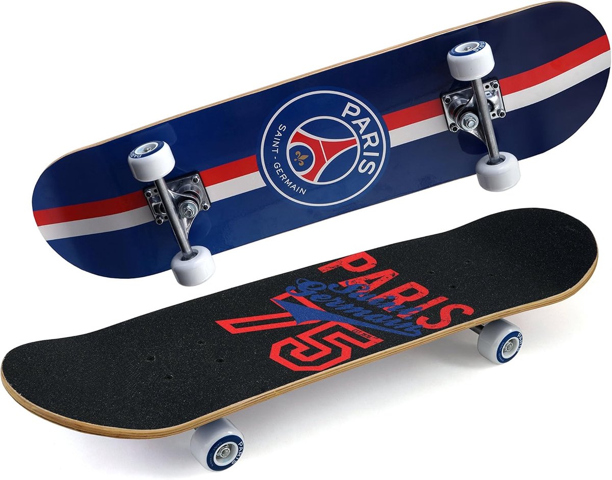 Skateboard - Plank - Buitenplezier - Esdoornhout constructie - 53 mm wielen - Meerkleurig Skateonderdeel kopen online
